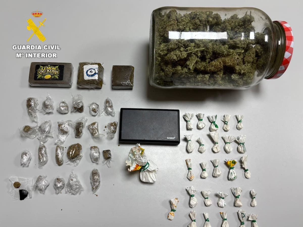 Tres personas detenidas en Burriana por tráfico de drogas y pertenencia a grupo criminal