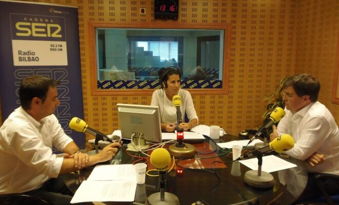 Los candidatos a ocupar la secretaría general del PSE en Bizkaia, cara a cara en 'Hoy por Hoy Bilbao'