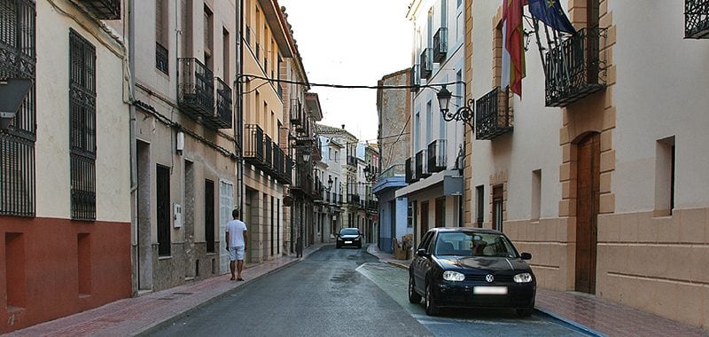 Calle Mayor. Caudete