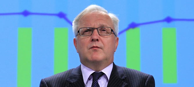 El vicepresidente de la CE y responsable de Economía, Olli Rehn.