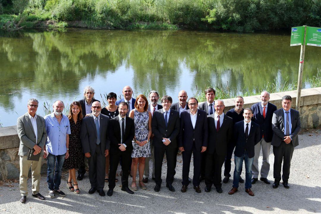 La presentació de l'acord