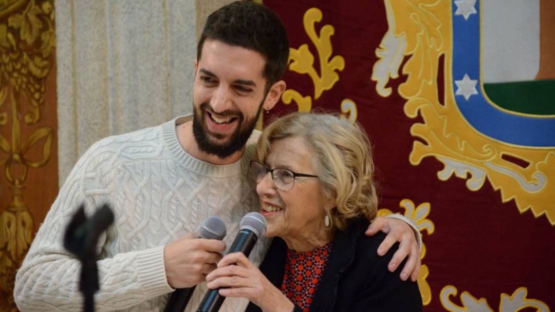 Imagen de archivo de Manuela Carmena y David Broncano