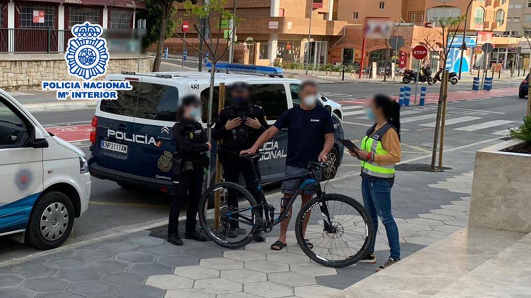 Los agentes recuperaron la bicicleta en menos de 24 horas