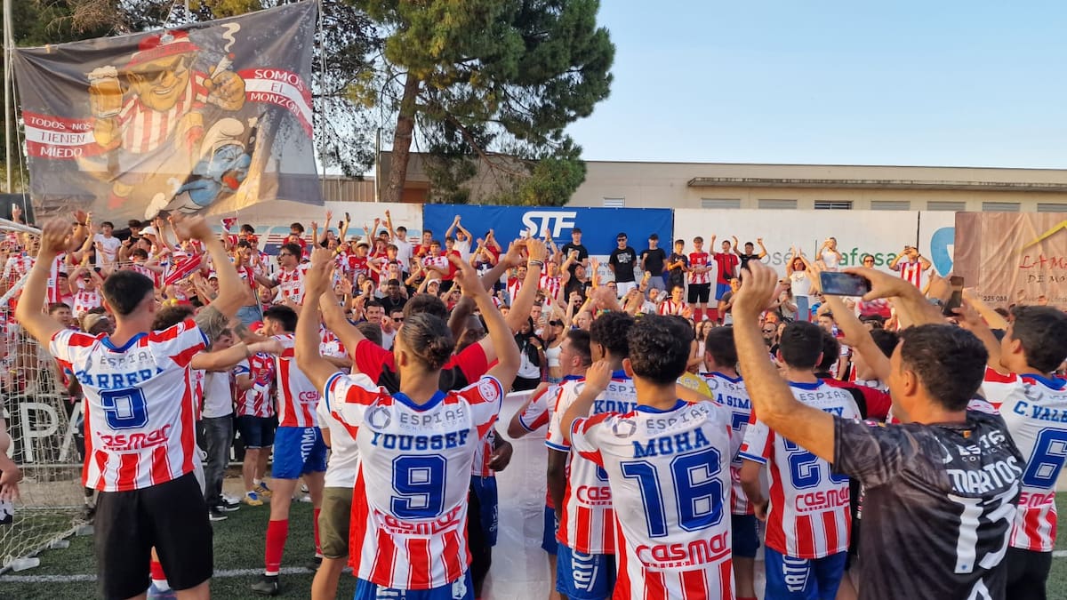 El At. Monzón luchará por el ascenso a Segunda RFEF