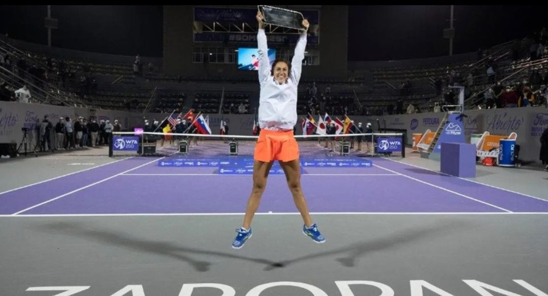 Sorribes alza su primer título WTA en Guadalajara