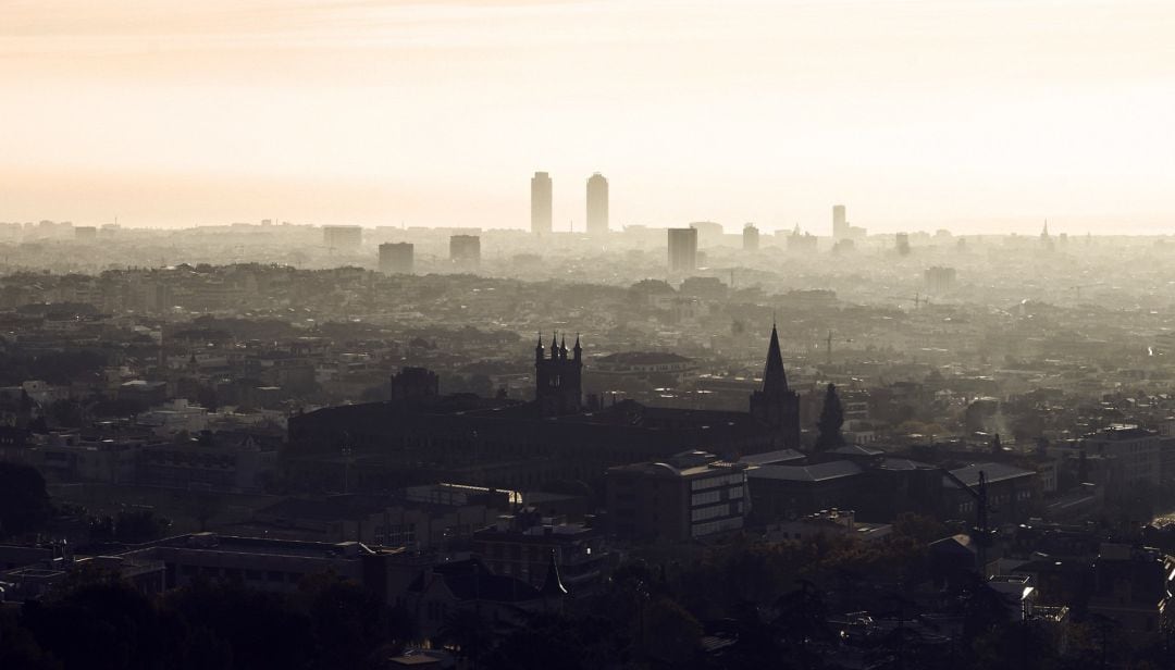 Ciudad de Barcelona. Efectos de la contaminación en la salud.