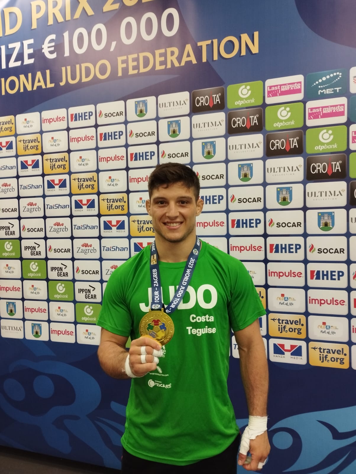 Jorge Cano, integrante del Judo Club Costa Teguise.