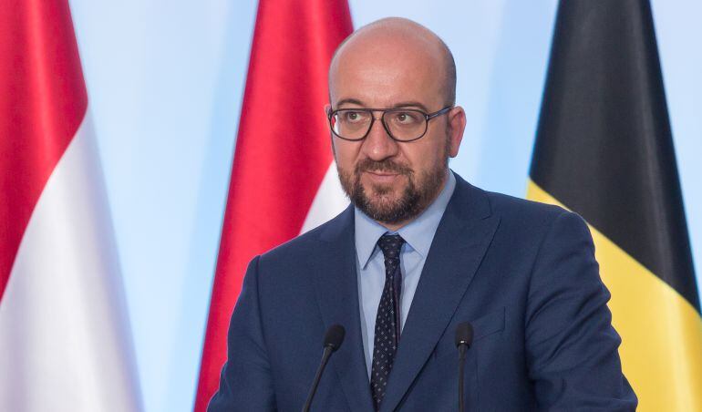 El primer ministro belga, Charles Michel