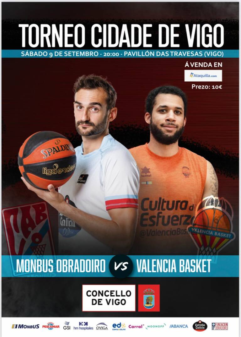 Cartel del Torneo Ciudad de Vigo de baloncesto