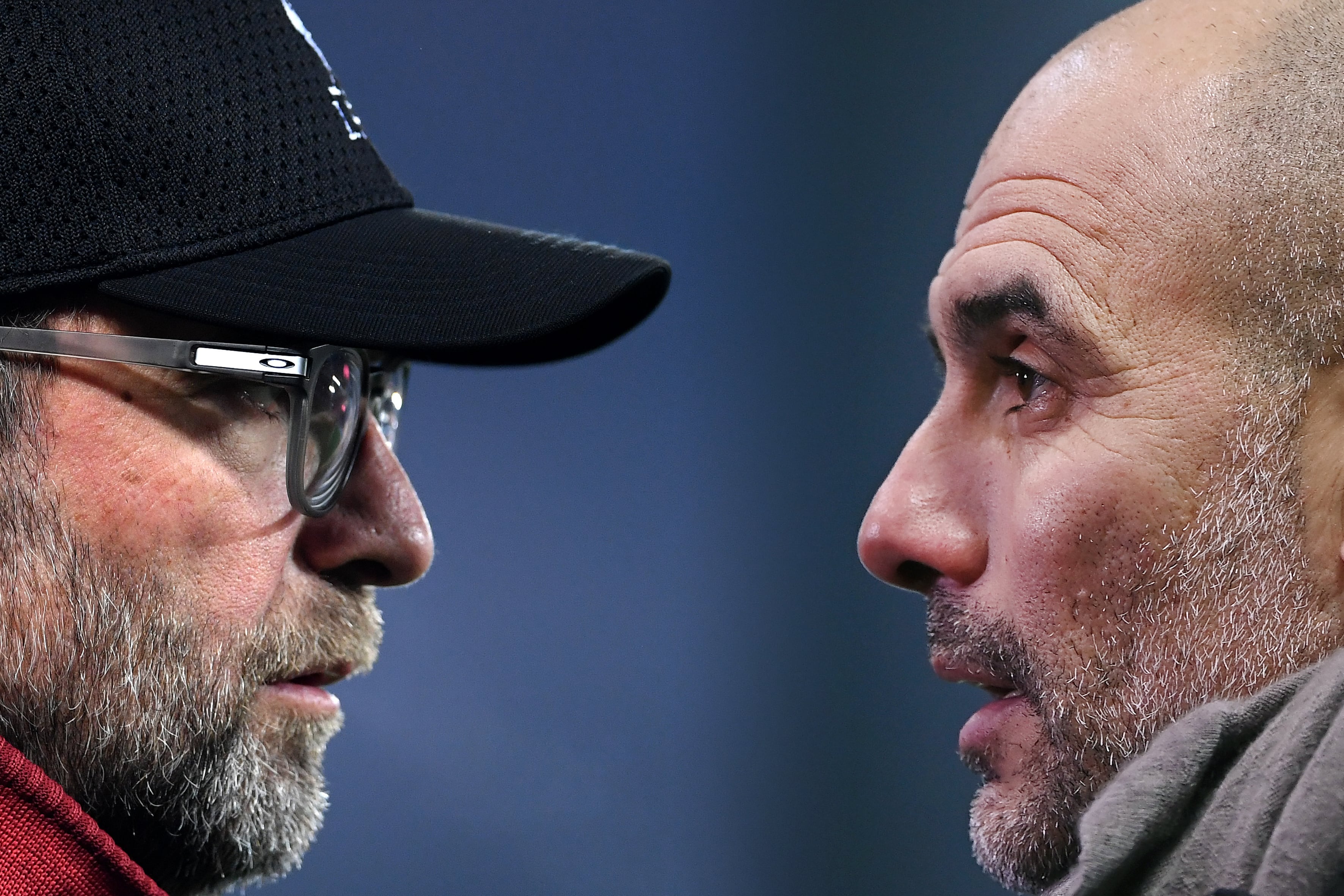 Jürgen Klopp y Pep Guardiola.