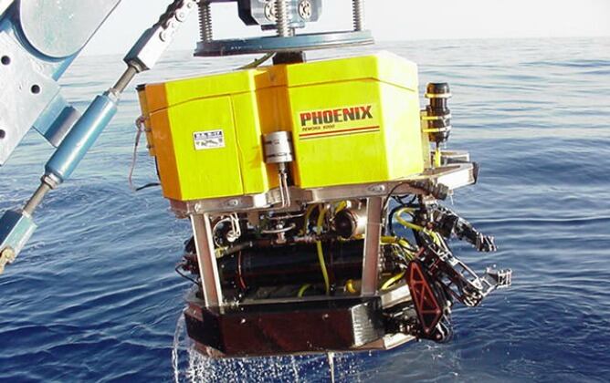 Uno de los robots de la emprea Phoenix International