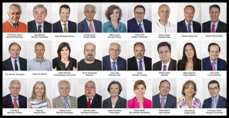 Los siete grupos parlamentarios del Senado registran hoy los nombres de los 27 senadores que van a formar parte de la nueva comisión del artículo 155 