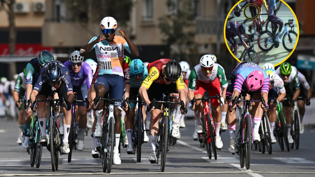 La 'photo finish' que ha dinamitado el final de la Clásica de Almería