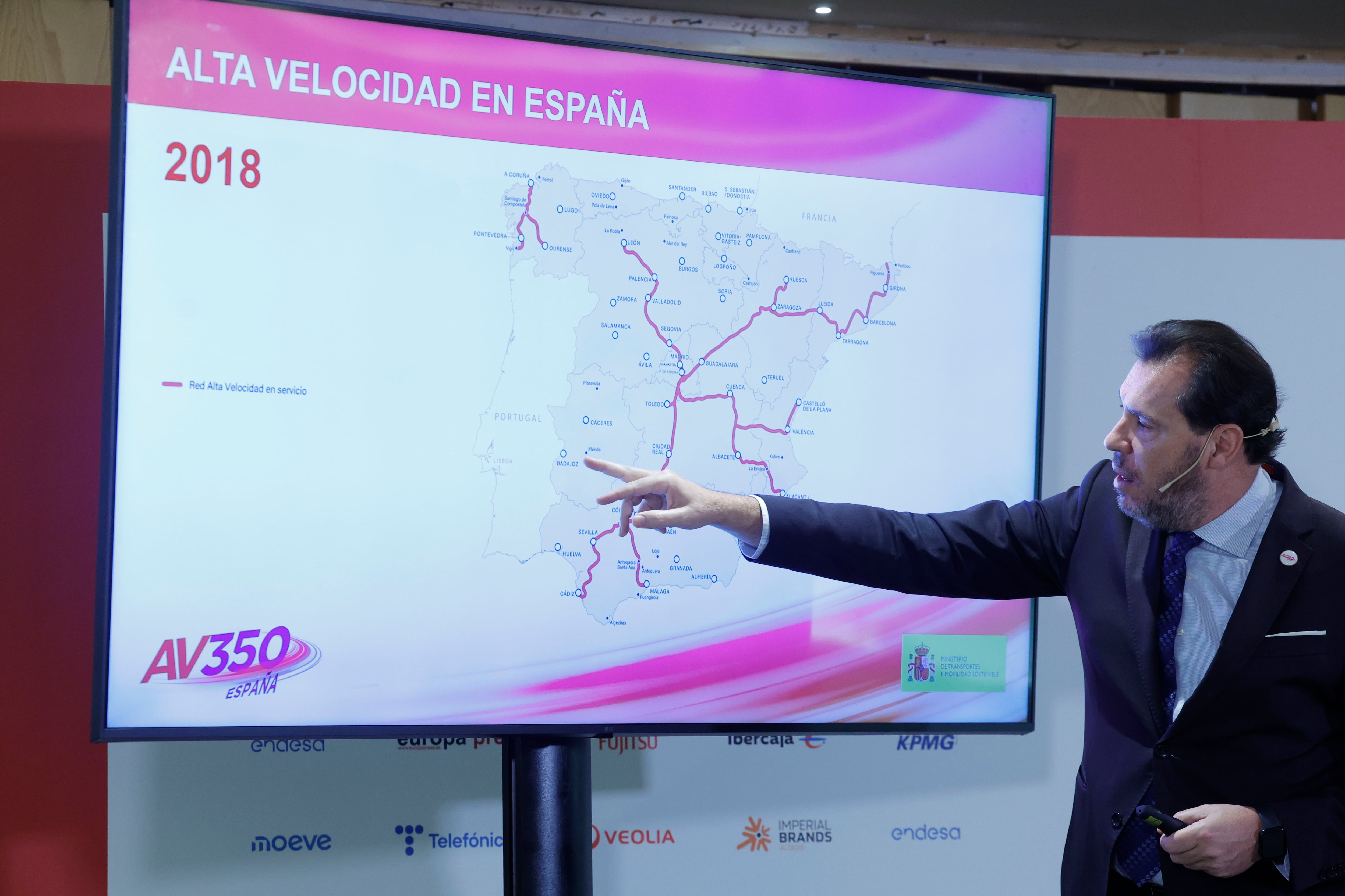 El ministro de Transportes, Óscar Puente