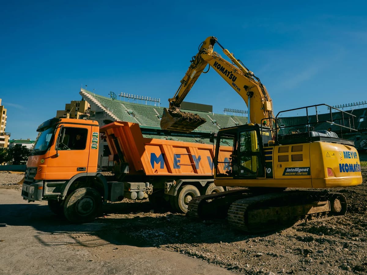 El Real Betis y Acciona inician la primera fase de construcción del nuevo estadio Villamarín