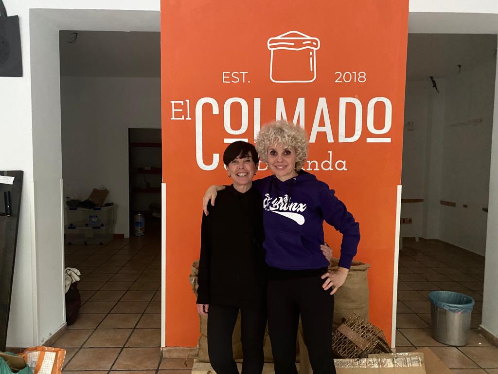 Cristina y Esther, socias de El Colmado de Baranda