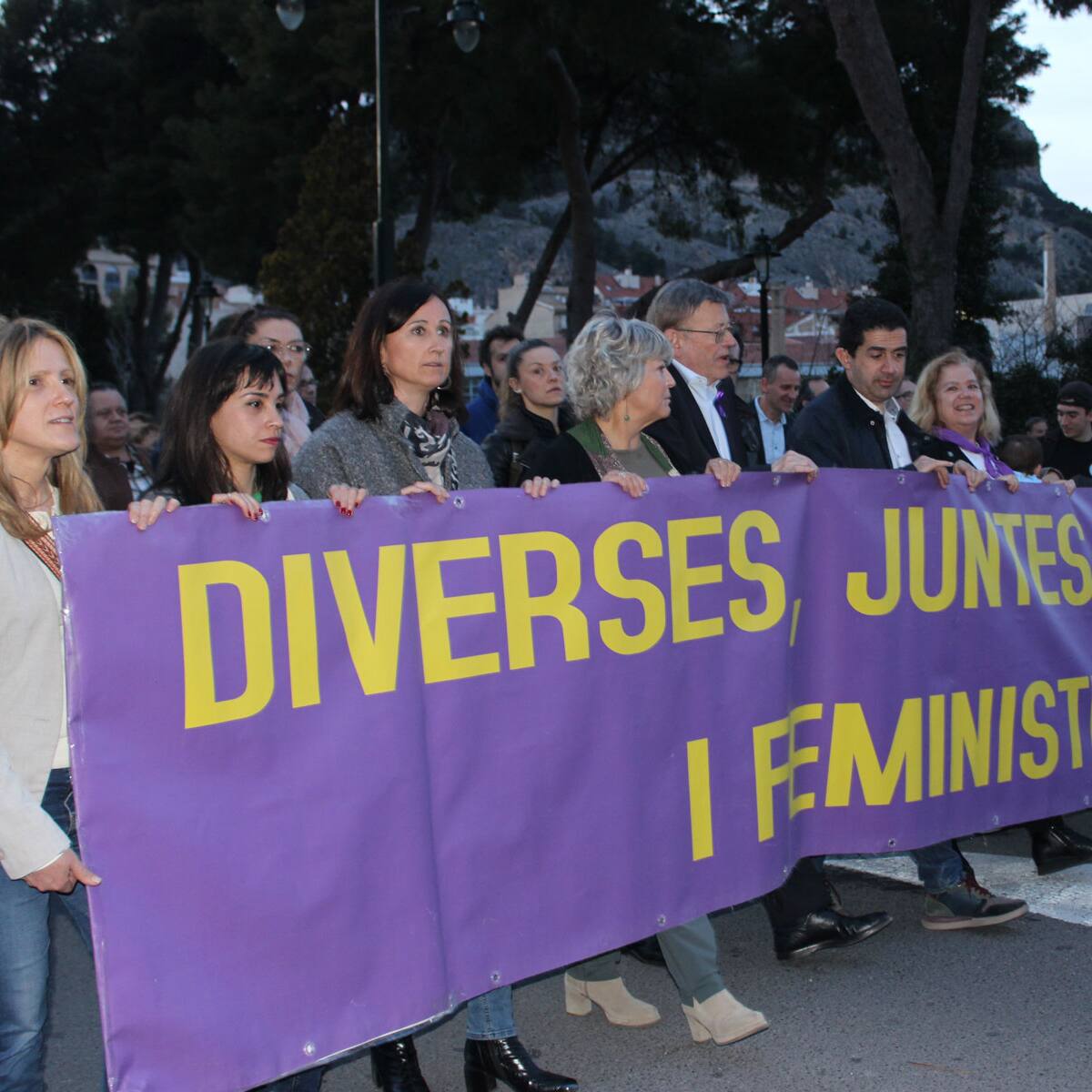 Ximo Puig, en Alcoy: "la violencia machista es el principal problema de la sociedad actual en la Comunidad Valenciana y en España"