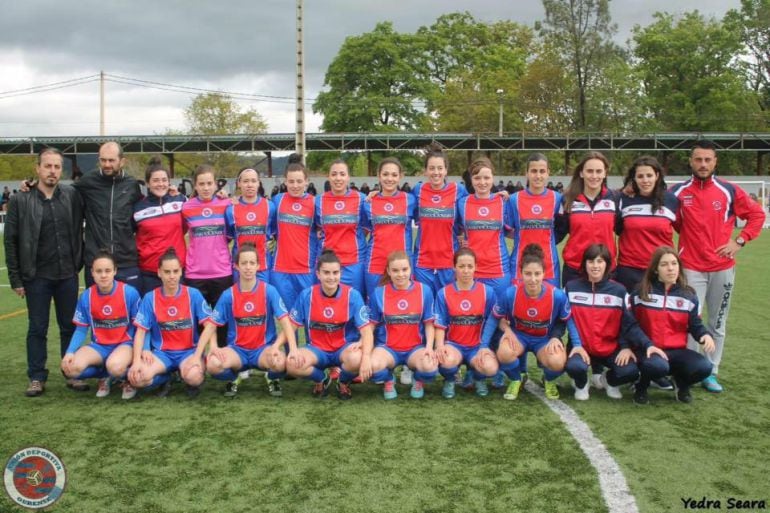 El equipo femenino, de la Unión Deportivo Ourense, recién ascendido a la Primera Autonómica