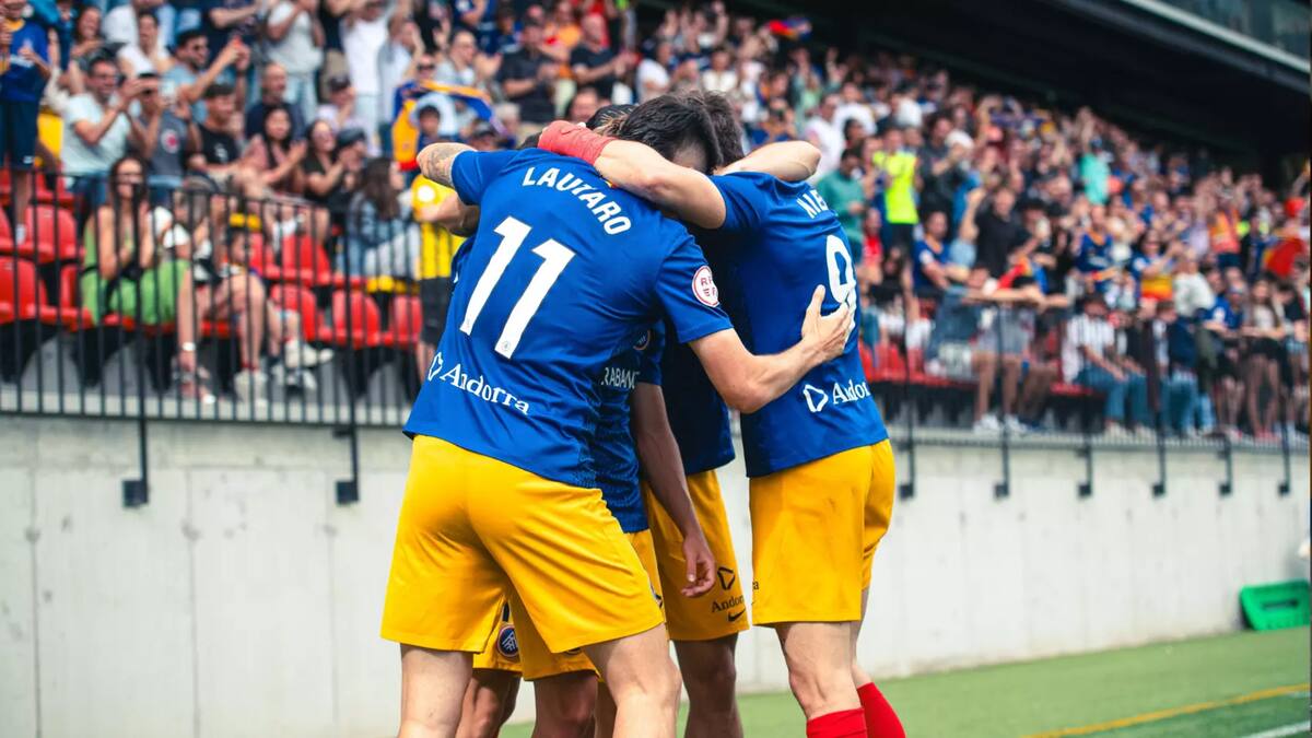 L'FC Andorra jugarà diumenge a les 17h l'anada de la final del play-off