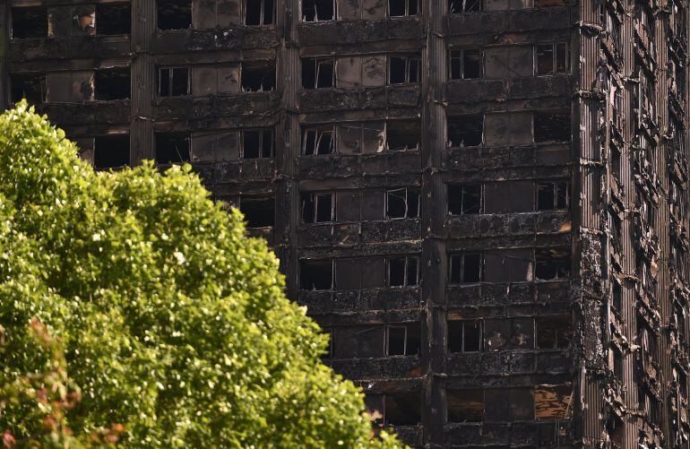 El material usado en el revestimiento de la torre de Londres está prohibido