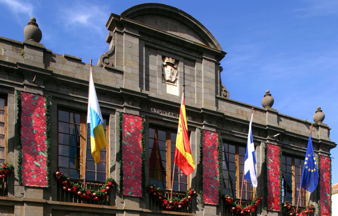 Fachada del Ayuntamiento de La Laguna