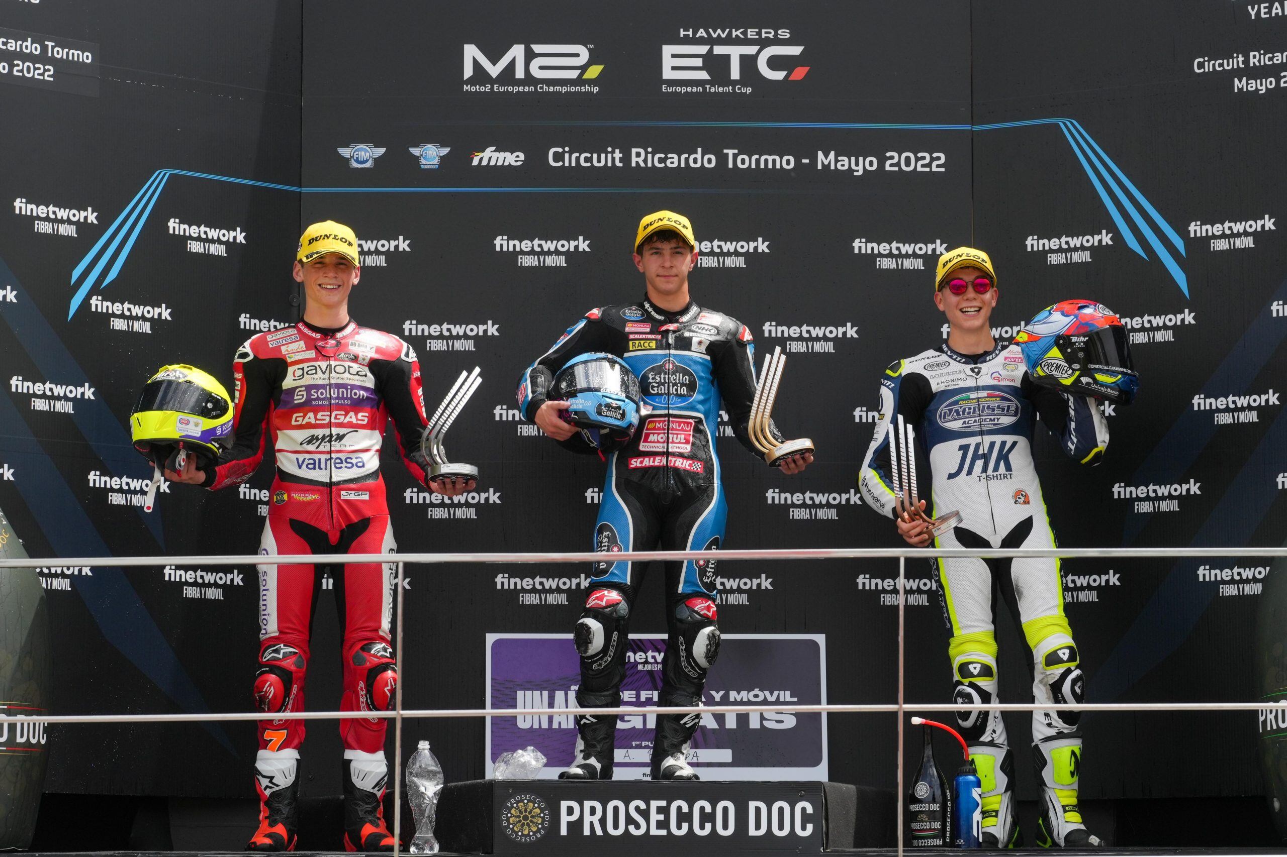 Alonso y Rueda ganan en el JuniorGP de Valencia