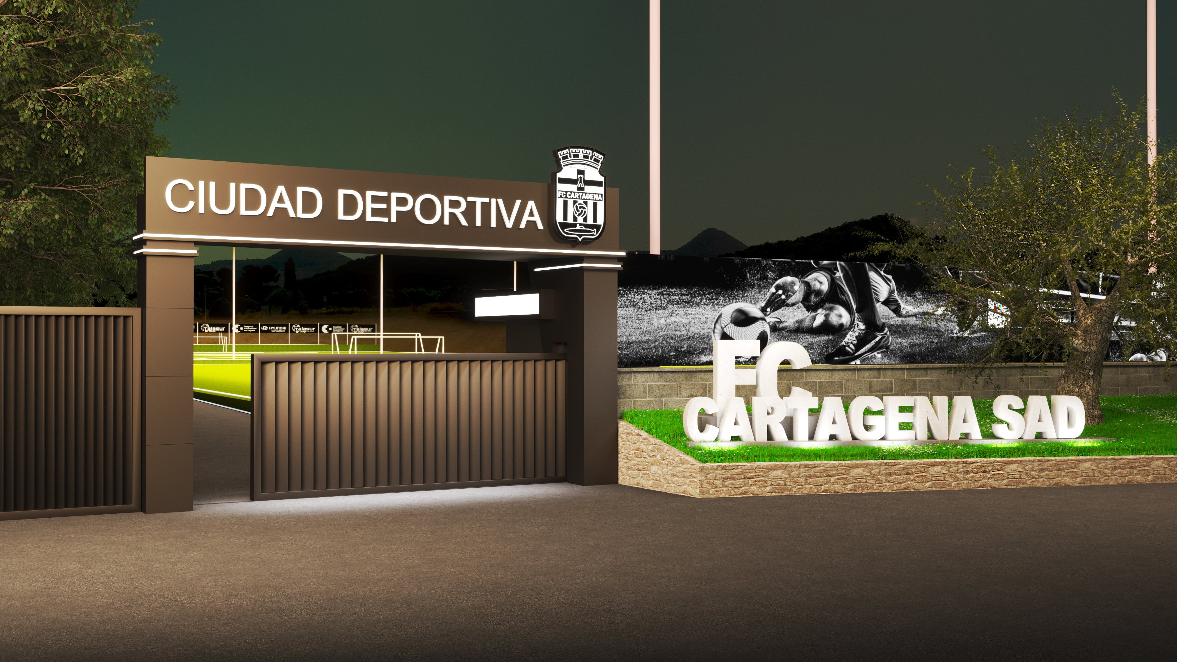 La construcción de la ciudad deportiva del FC Cartagena comienza este mismo mes de julio