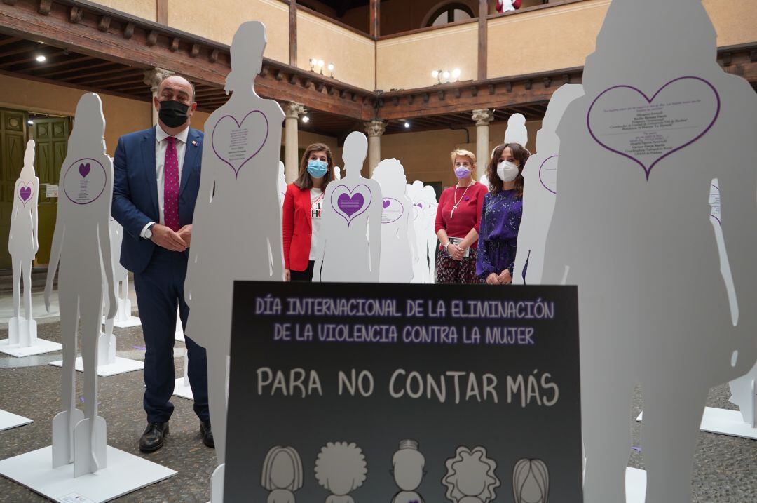 Campaña con motivo del día internacional de la eliminación de la violencia contra la mujer