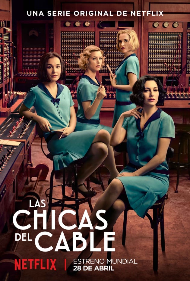 Póster oficial de &#039;Las chicas del cable&#039;