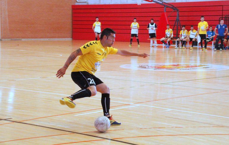 Juanito Gómez ha sido uno de los baluartes del Nueva Elda F. S.