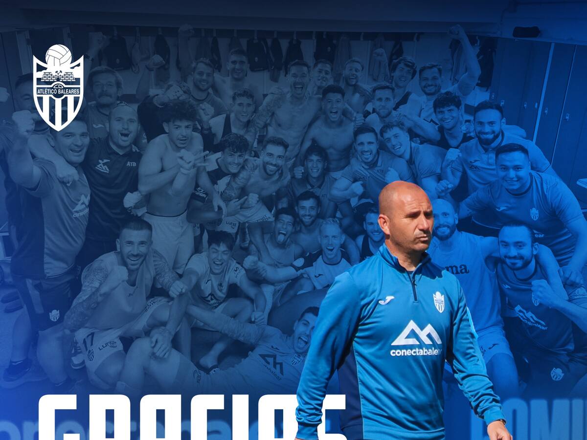 El Atlético Baleares destituye a Tato