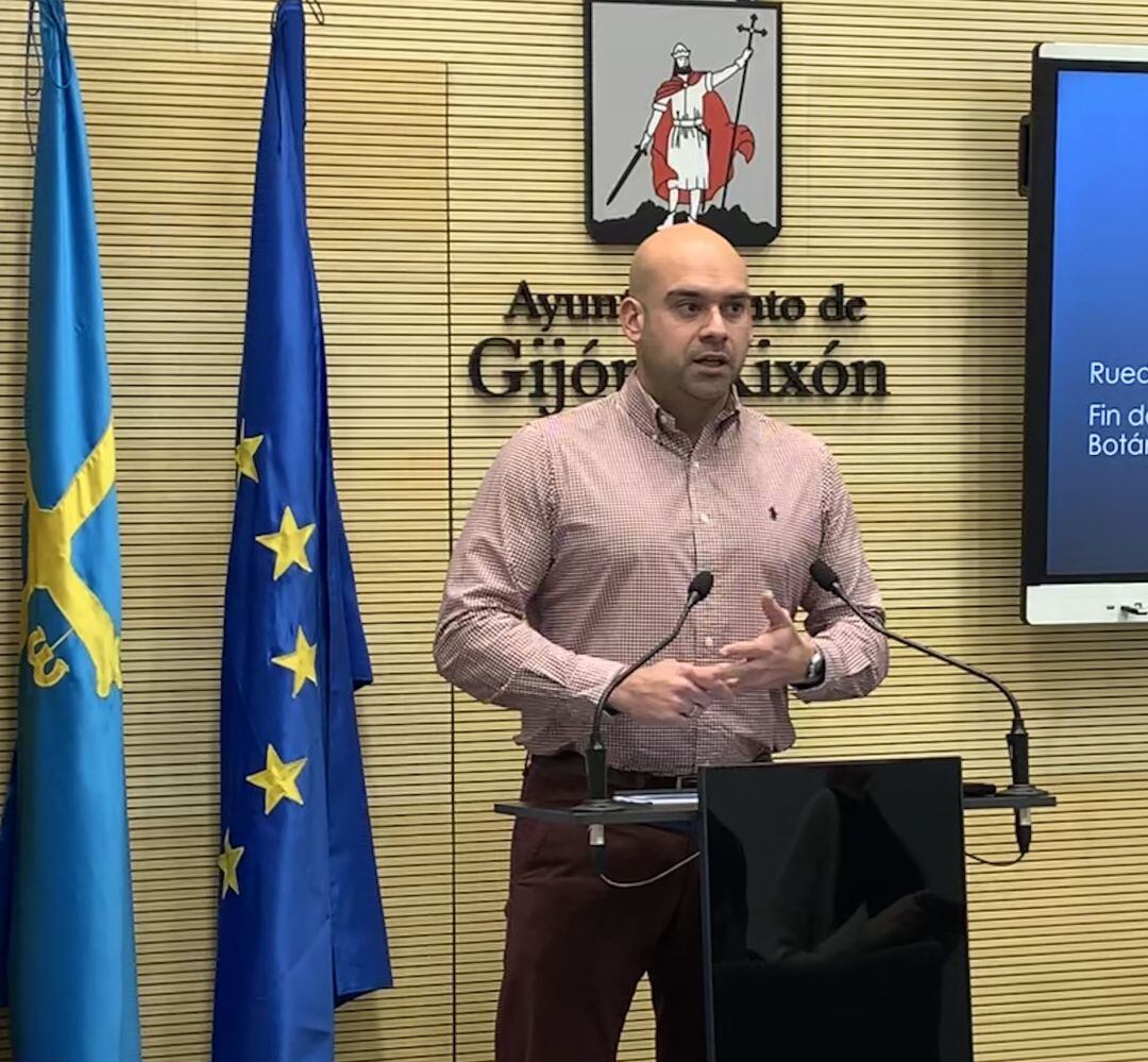 Jesús Martínez Salvador durante una rueda de prensa.