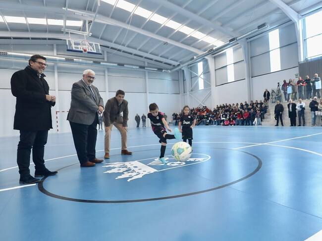 Momento de la inauguración