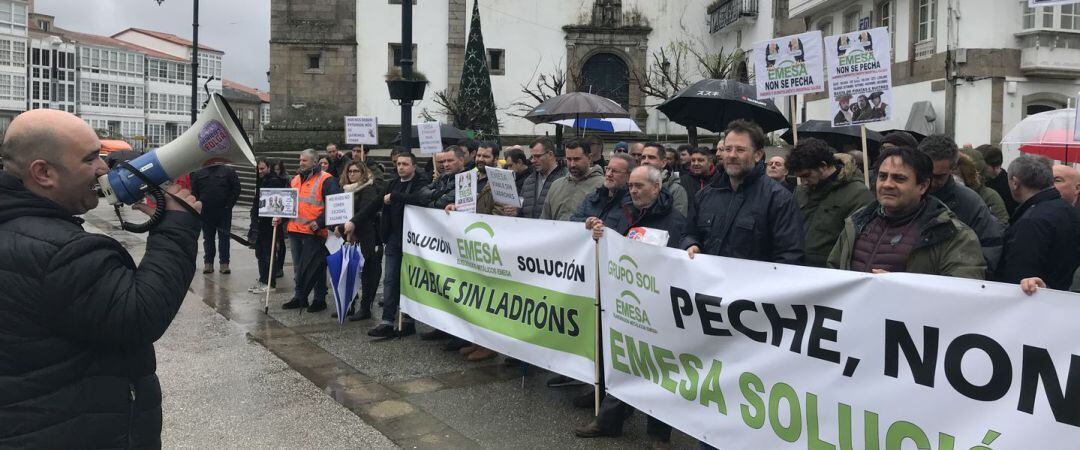 Concentración de trabajadores de Emesa