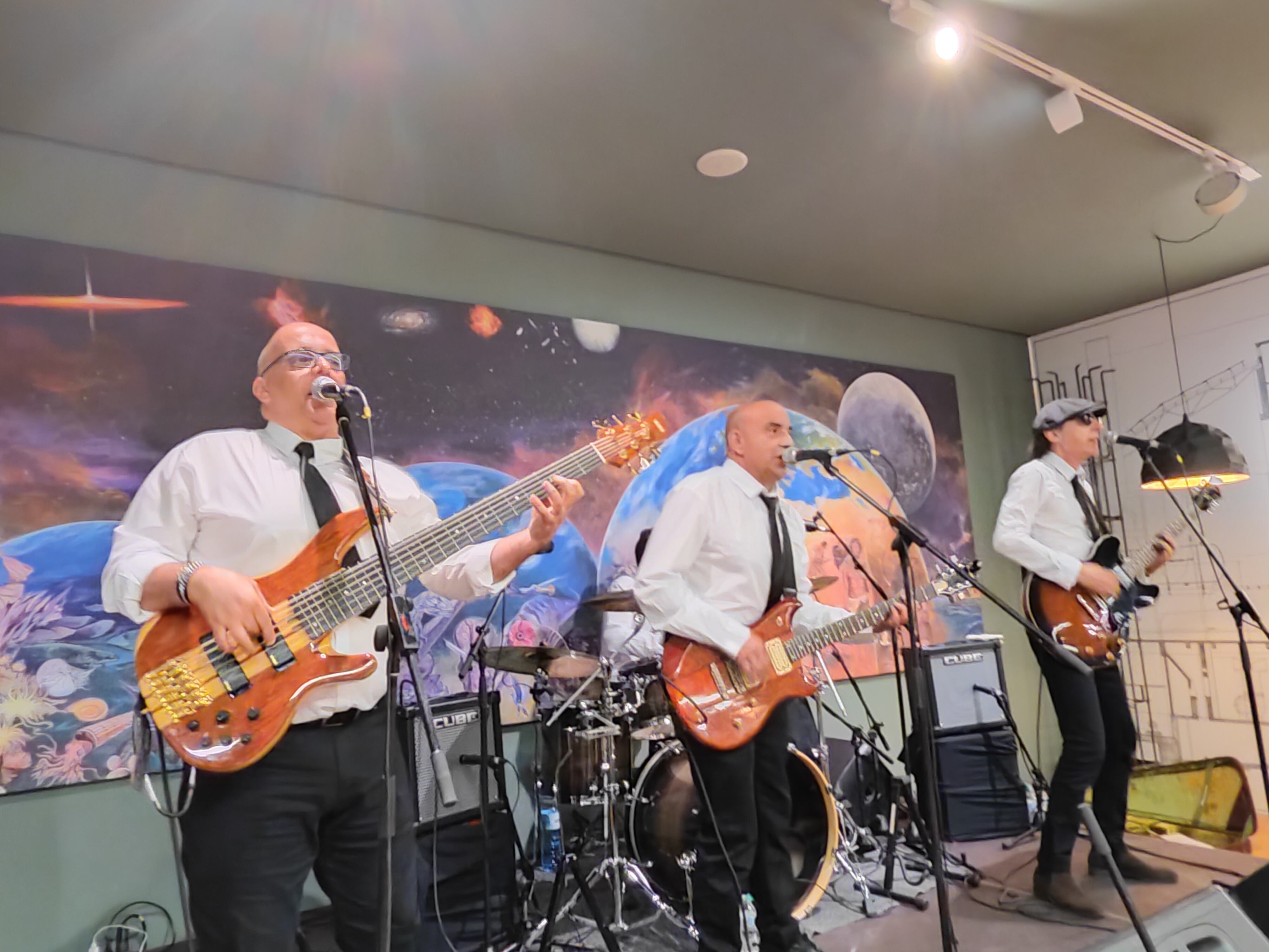 Roberto, Toñuco, Pepo y Miguel