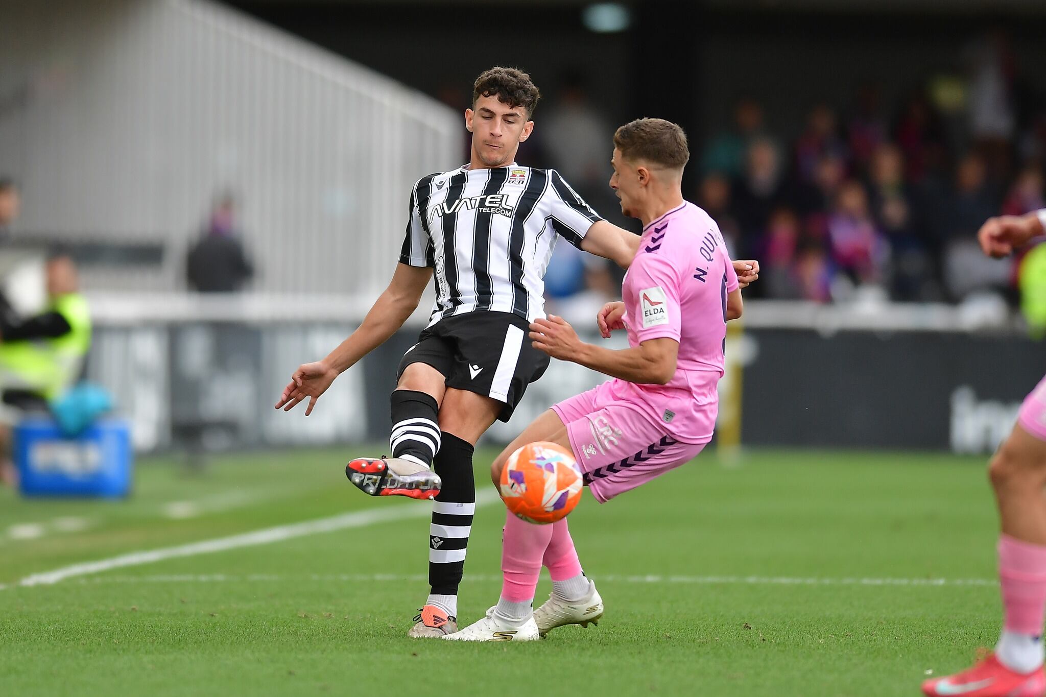 Jesús Hernández durante el partido frente al Eldense