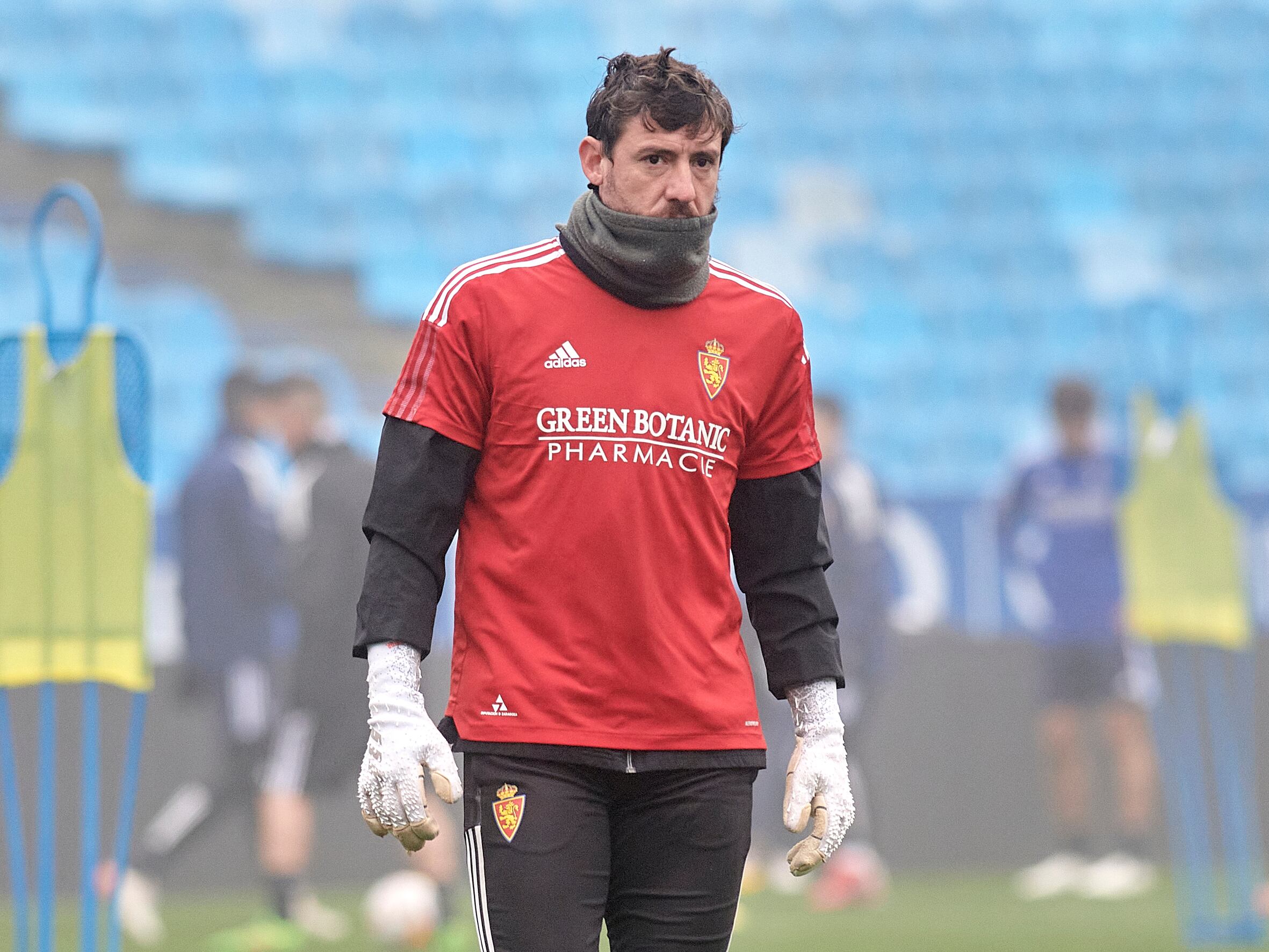 Cristian Álvarez, en un entrenamiento