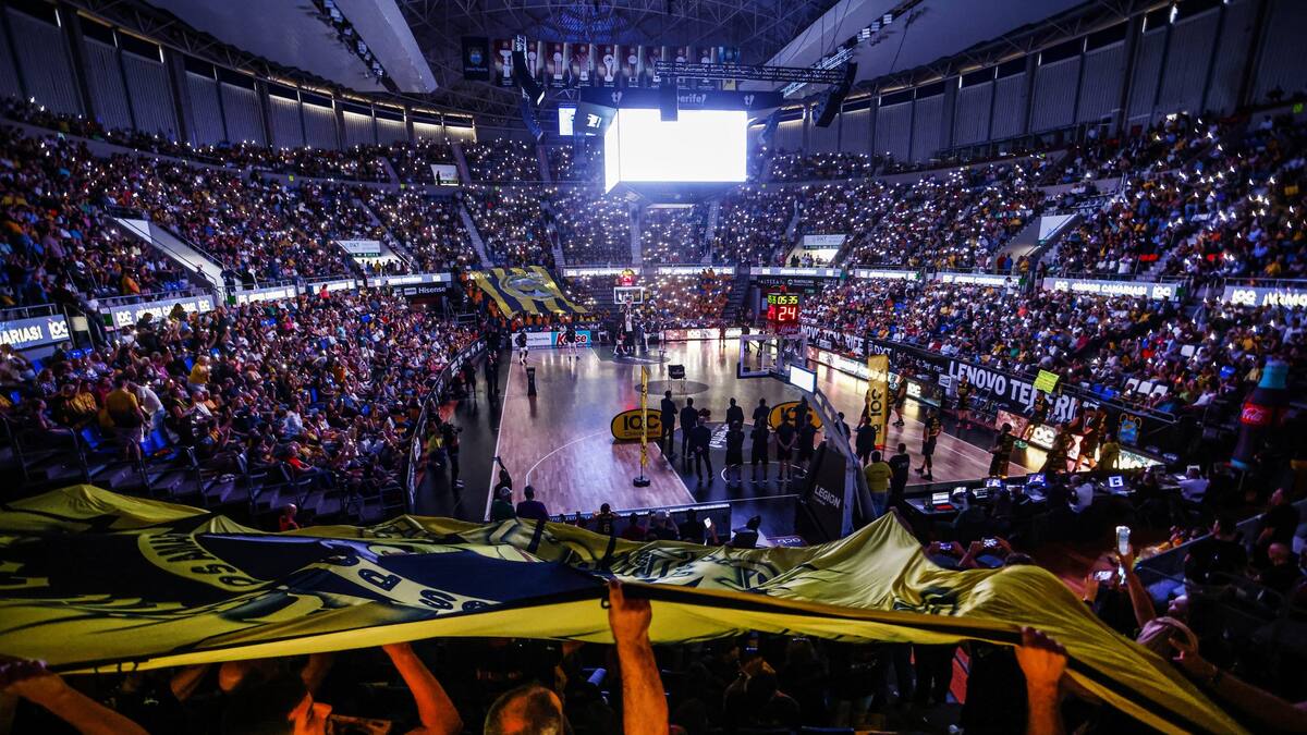 ¡Miércoles aurinegro! en el Lenovo Tenerife