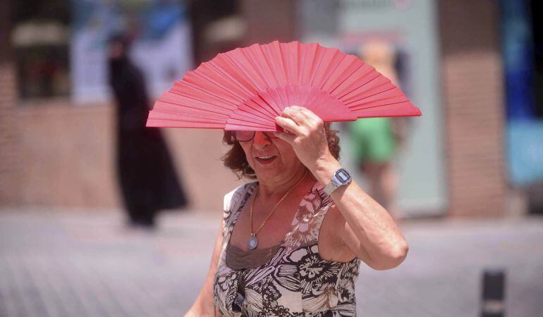 Imagen de archivo de la ola de calor en España.