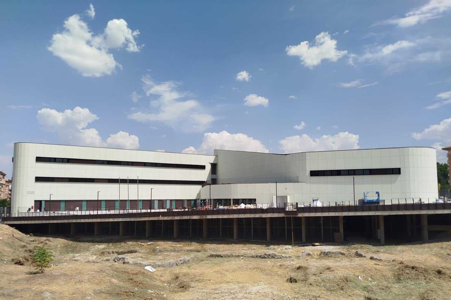 Exterior del nuevo Conservatorio Superior de Música de Jaén.