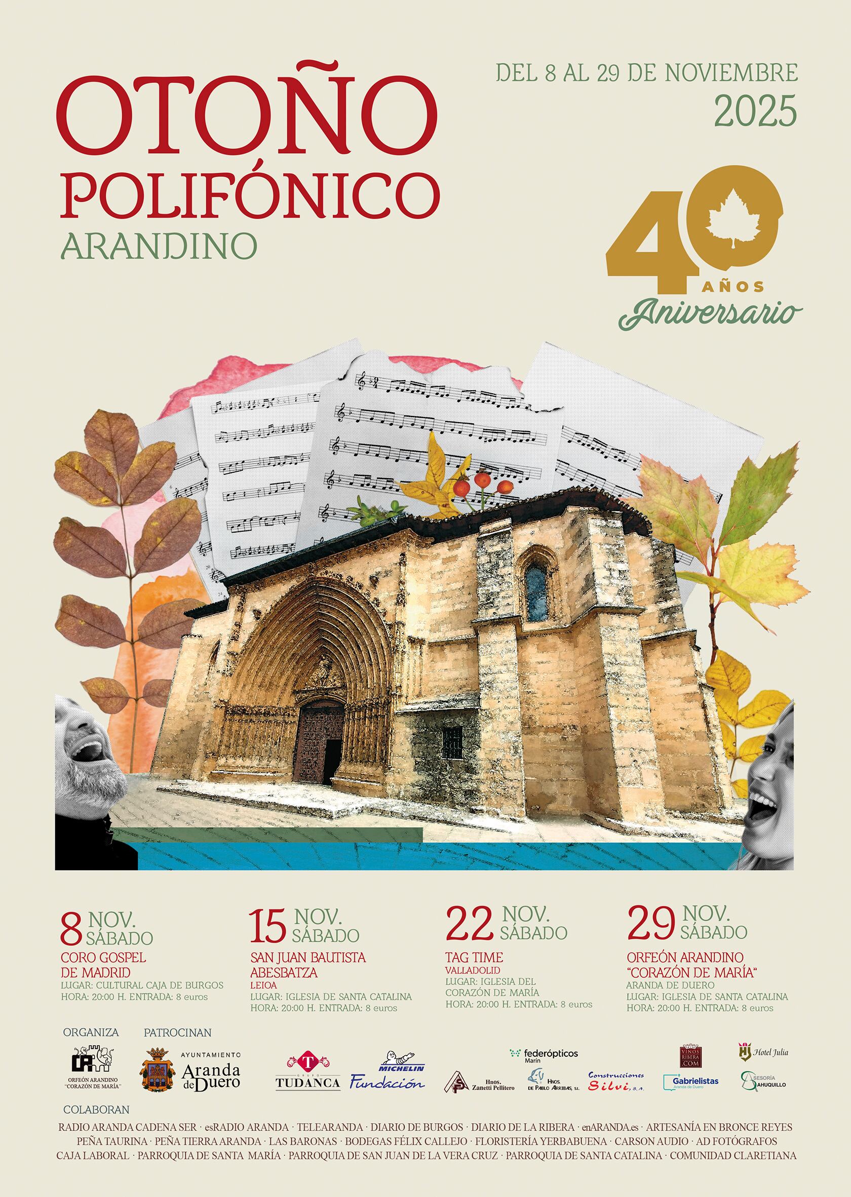 Cartel de la 40º edición