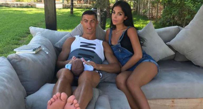 Cristiano Ronaldo, en la última imagen que ha subido a sus redes sociales.