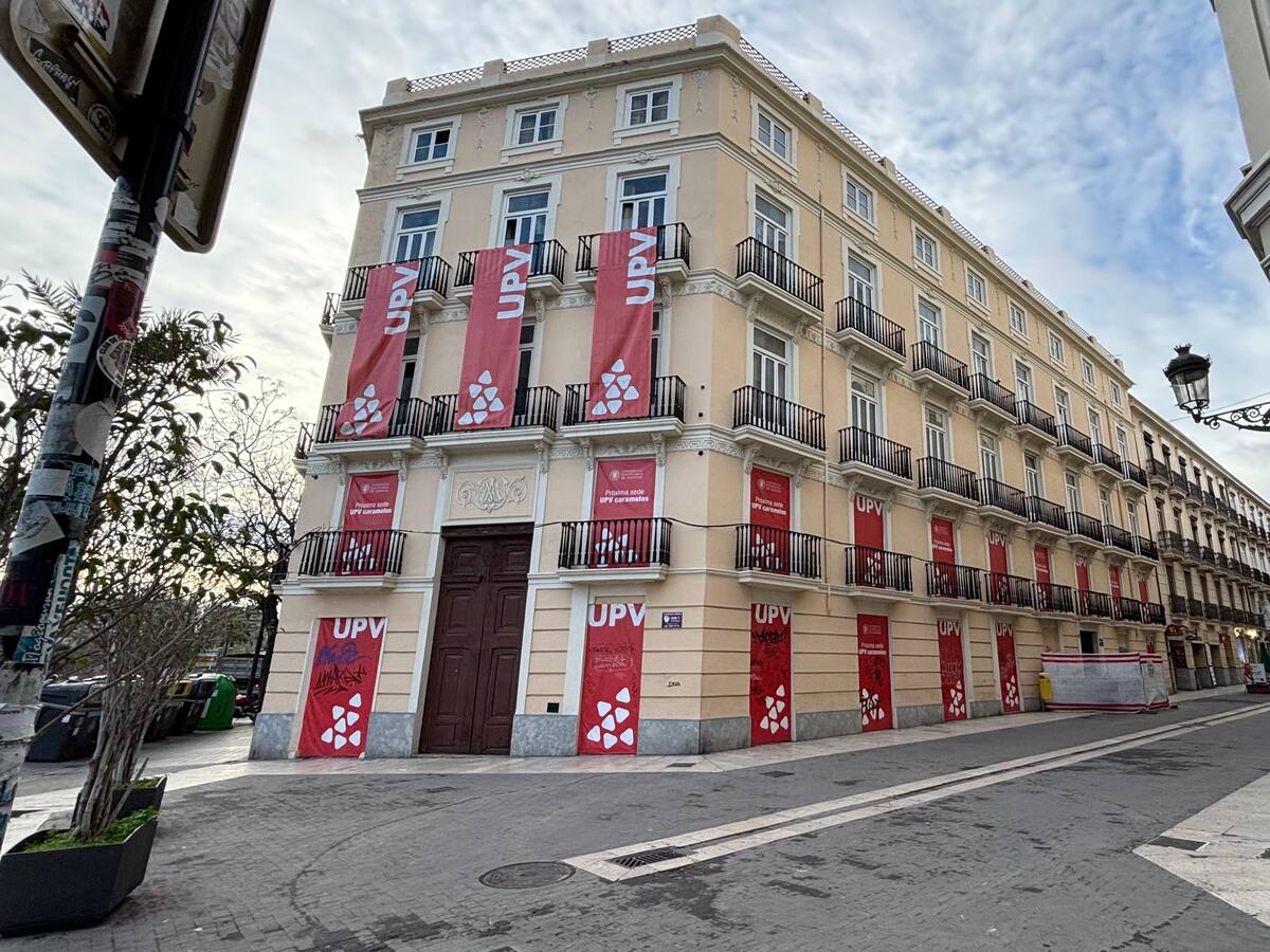La UPV avanza en la rehabilitación de la casa de los caramelos para iniciar las obras en 2027