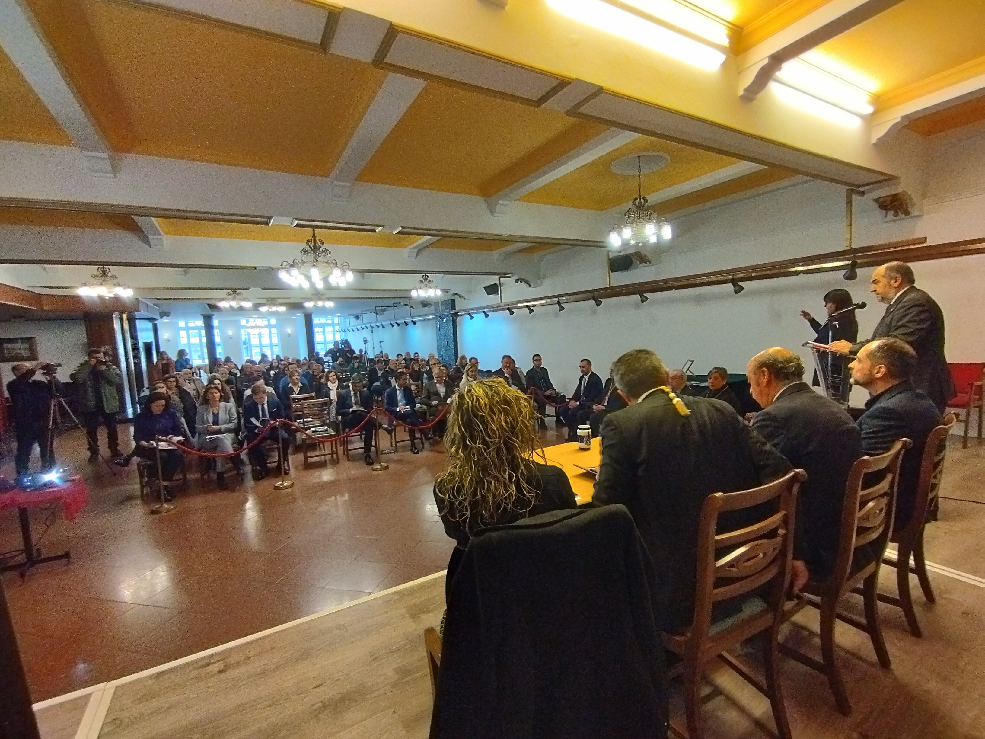 Presentación de este sábado (foto: Junta General de Cofradías y Hermandades de la Semana Santa de Ferrol)