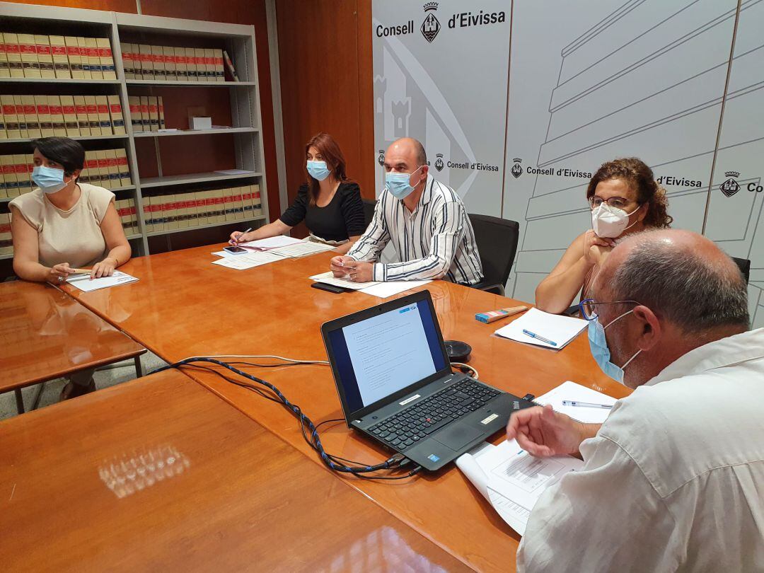 Un momento durante la reunión