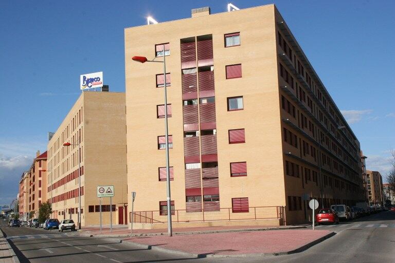 Imagen de una promoción de viviendas en Parla