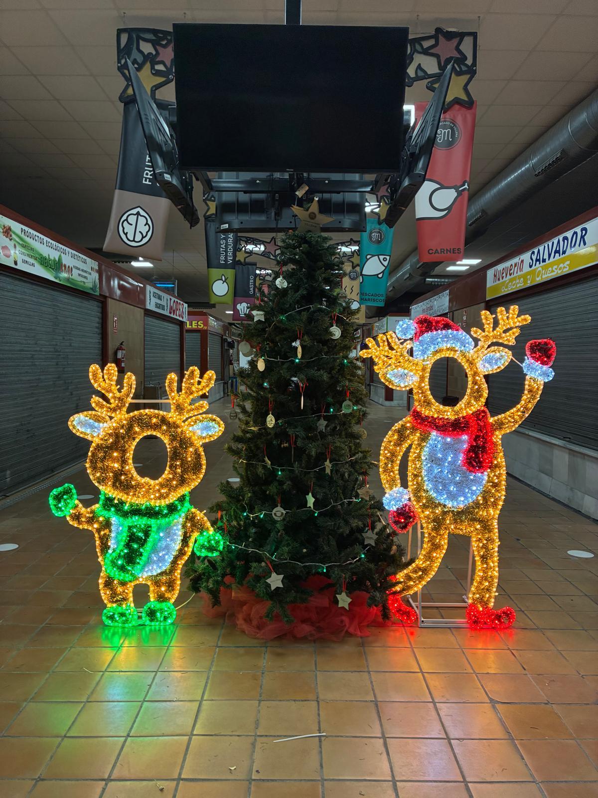 Navidad en el mercado municipal