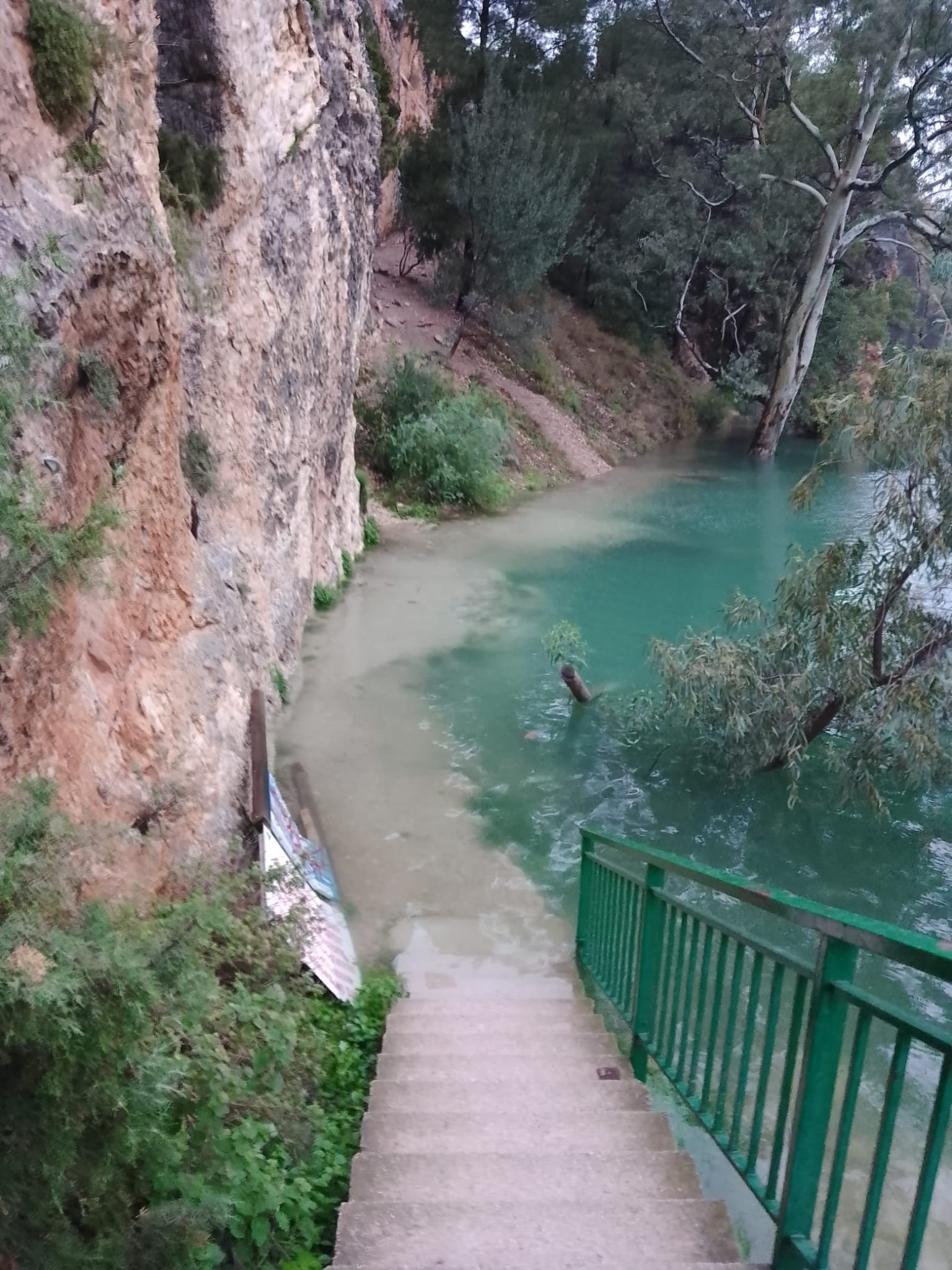 Embalse de La Cierva en Mula (Murcia)