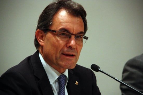 El president de la Generalitat, Artur Mas