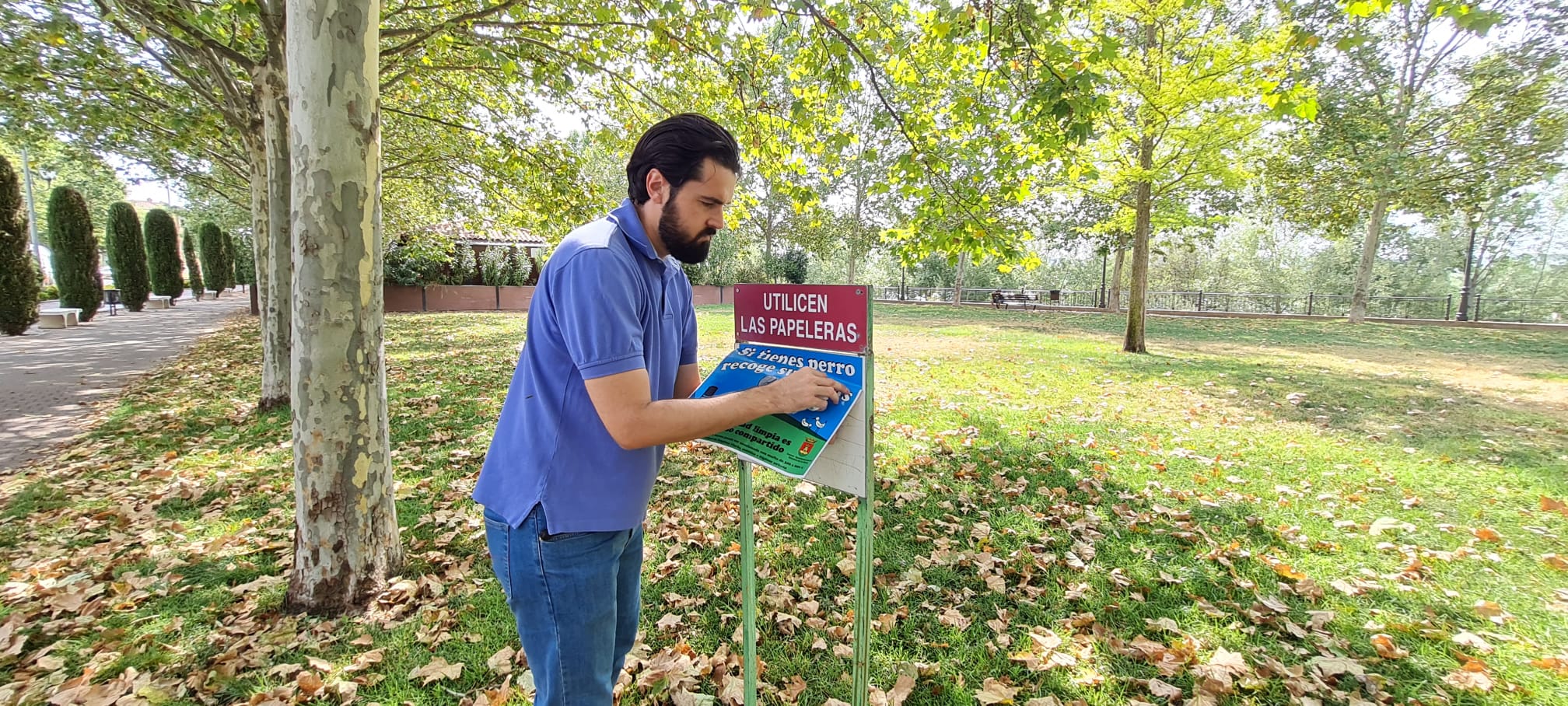 Sergio de la Llave,  concejal de Política Medioambiental Sostenible.